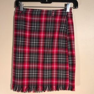 Plaid Skirt